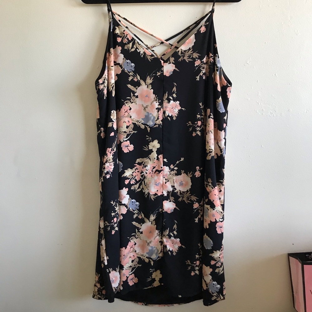 Charlotte Russe Flower Dress - Picture 2 of 4